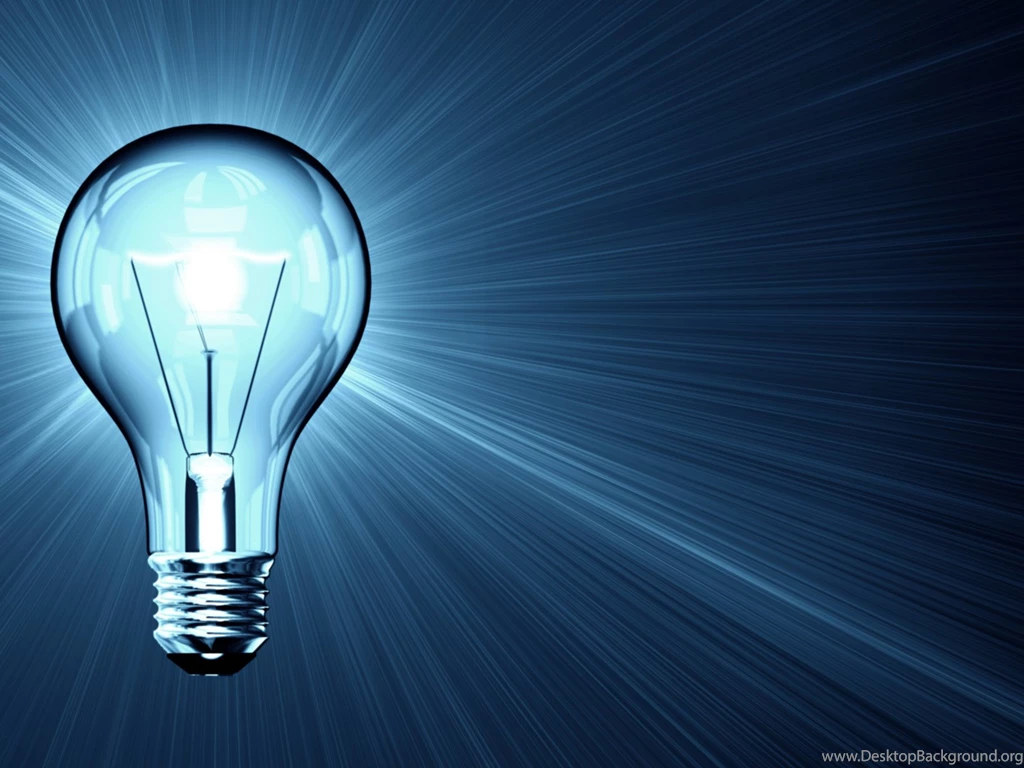 Blue Bulb Light PPT Backgrounds, Blue Bulb Light Ppt Photos, Blue ...