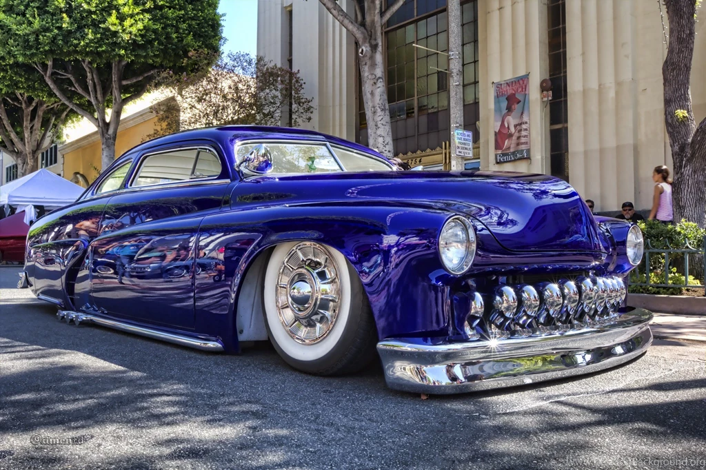 Mercury Classic Cuctom Lowrider Cars Retro Wallpapers