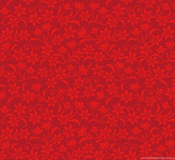 Free Red Flower Pattern Backgrounds Vector TitanUI
