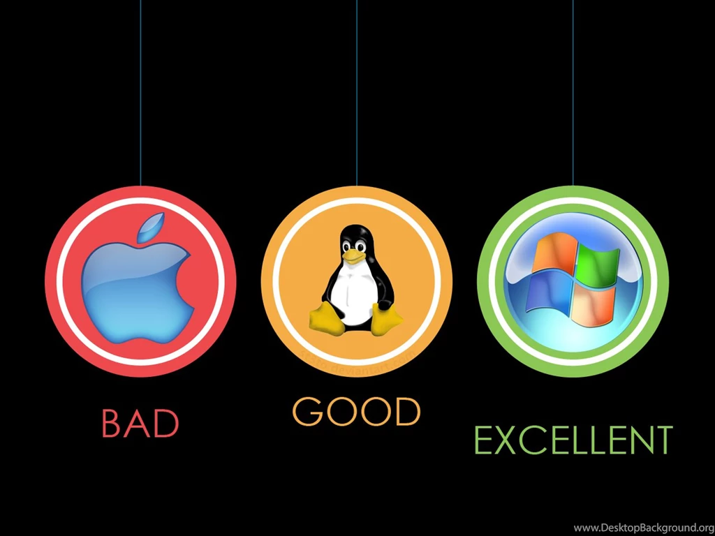 Mac Linux PC Pendulum Microsoft Windows Apple