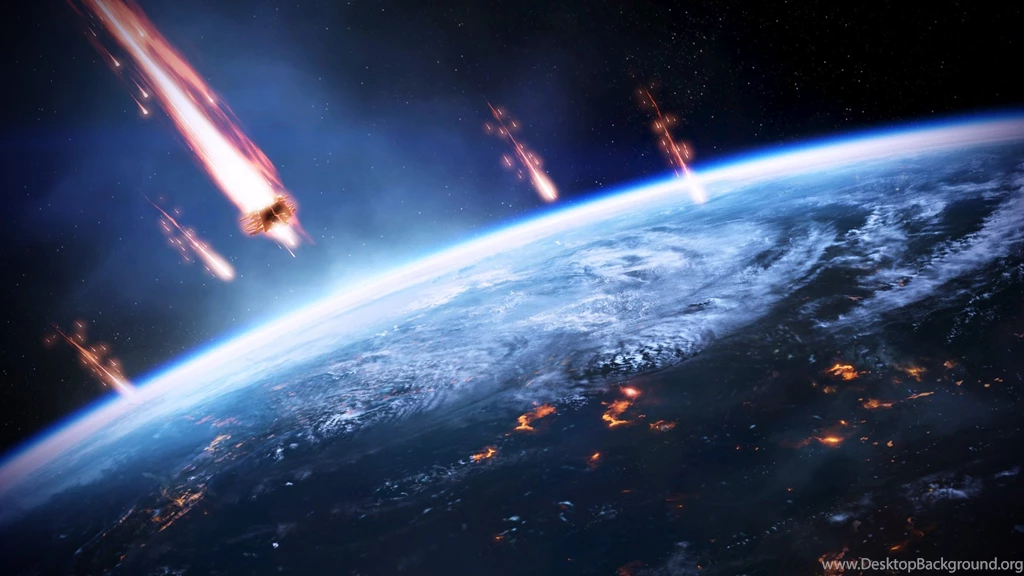 Mass Effect 3, Invasion Earth Wallpapers