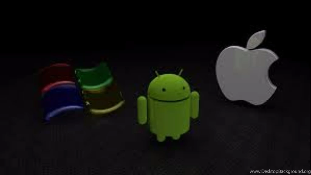 Windows, Apple, And Android Logo 4K Wallpapers