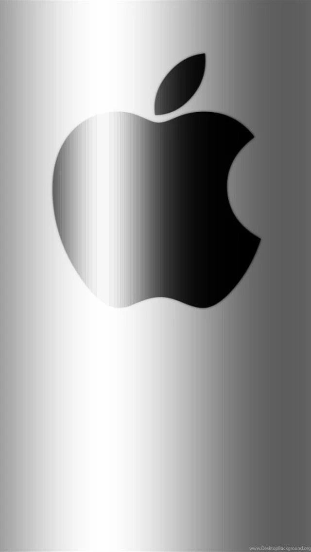 Black On Silver Shadow Apple iPhone 5 Wallpapers Hd 640x1136 ...