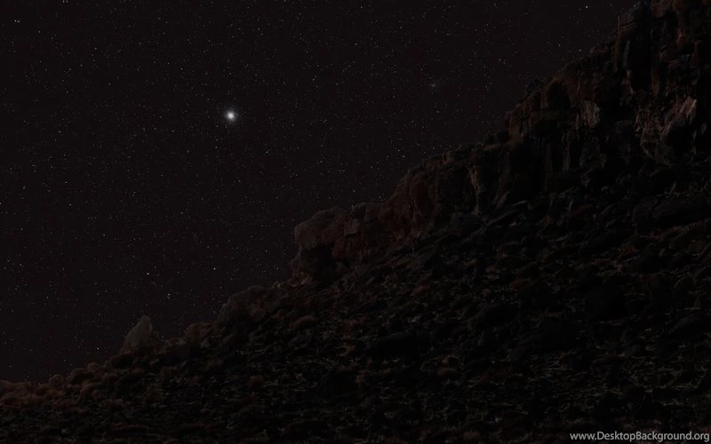 Bright Dark Star Storms – Space Stars HD Desktop Wallpapers