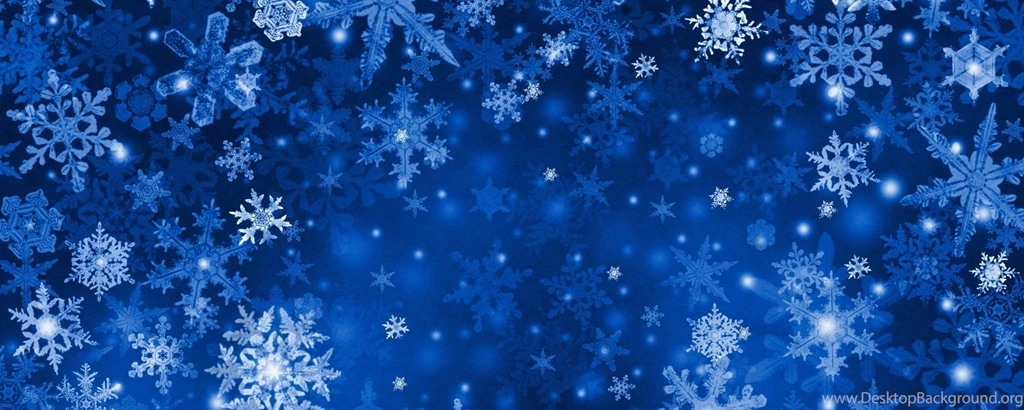 Download Wallpapers 2560x1024 Snowflakes, Background, Bright ...