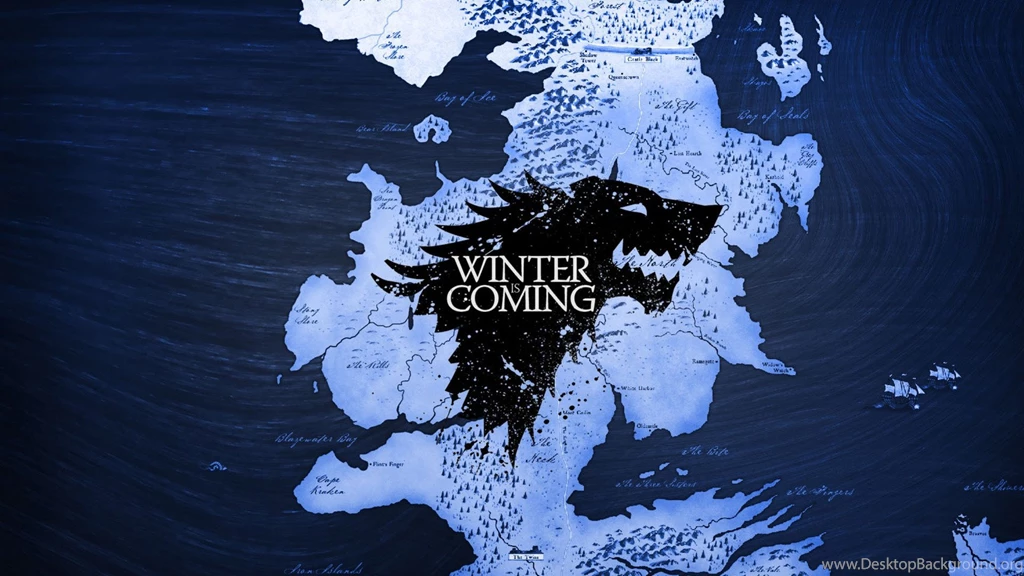 Game Of Thrones Winter Is Coming Map Desktop Wallpapers