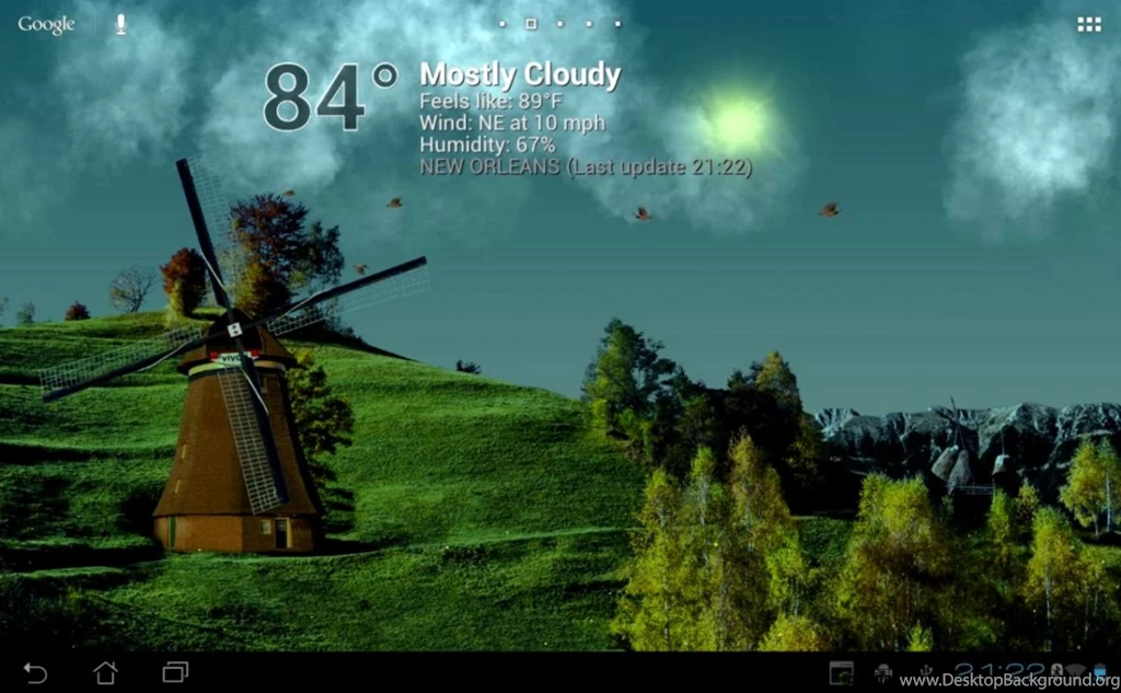 Live Weather Desktop Backgrounds