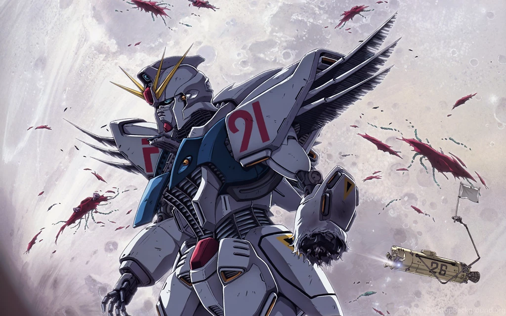 Gundam Is Destroyed Wallpapers Desktop