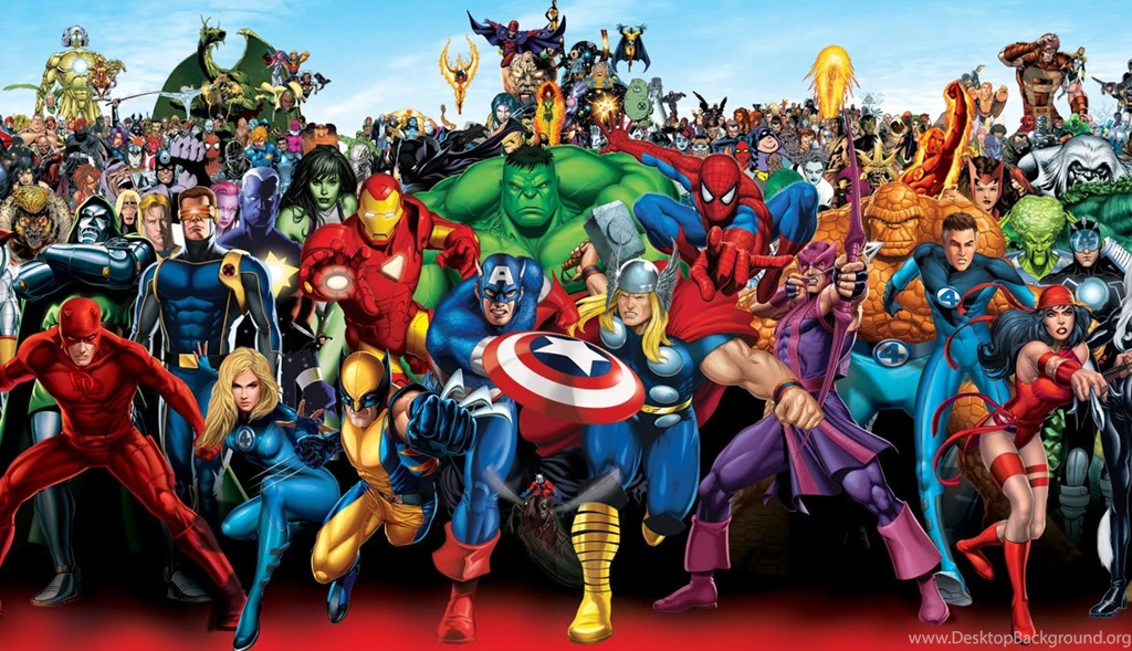 Marvel Super Heroes Backgrounds → Cartoons Gallery