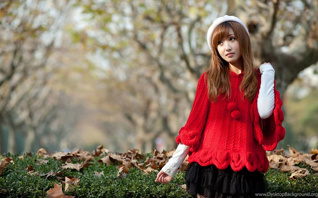 Beautiful Red Clothes Girls HD Wallpapers － Chinese Girls ...