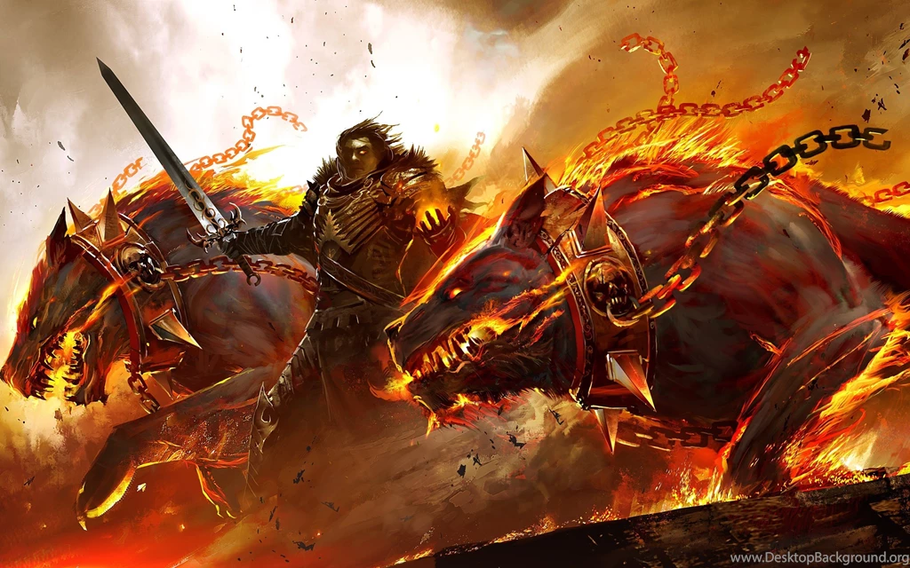 Free Download High Quality Fire Dogs Of War Guild War 2 Wallpapers ...