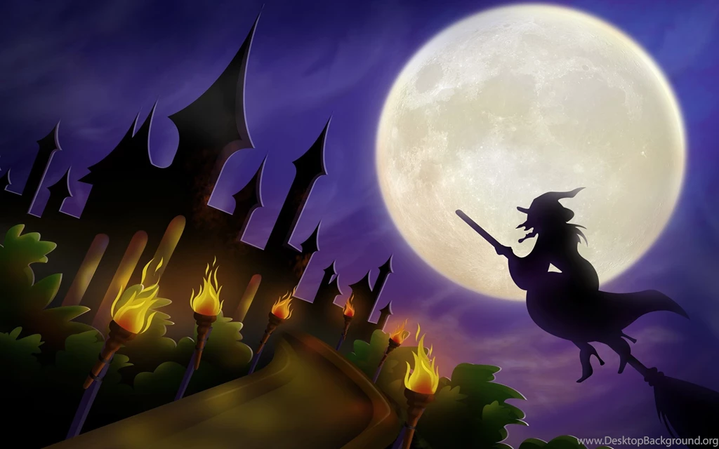 New 1000 Screensaver: Halloween Witch Screensaver