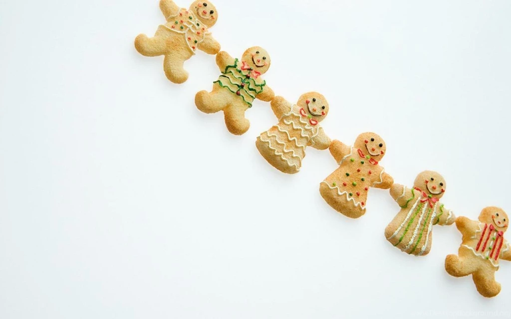 Lovely Gingerbread Men 1280x800 Wallpapers, 1280x800 Wallpapers ...