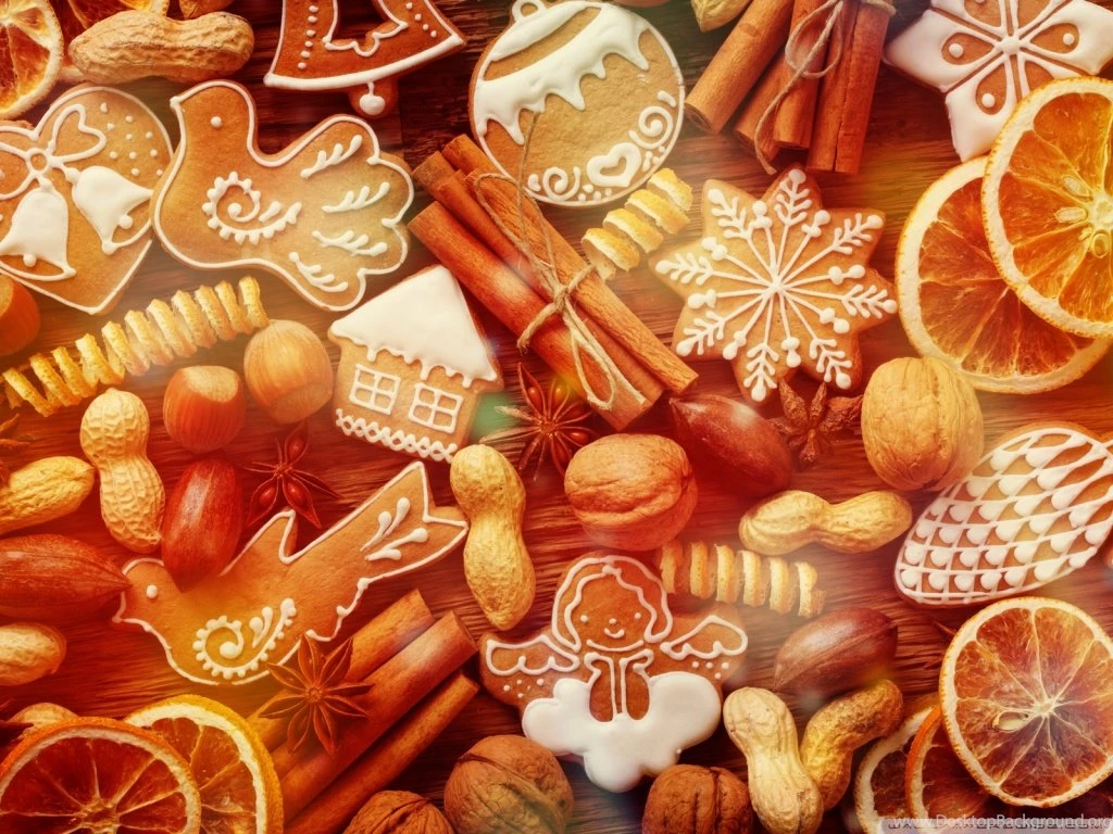 Christmas Gingerbread Cookies By PimpYourScreen HD Desktop ...