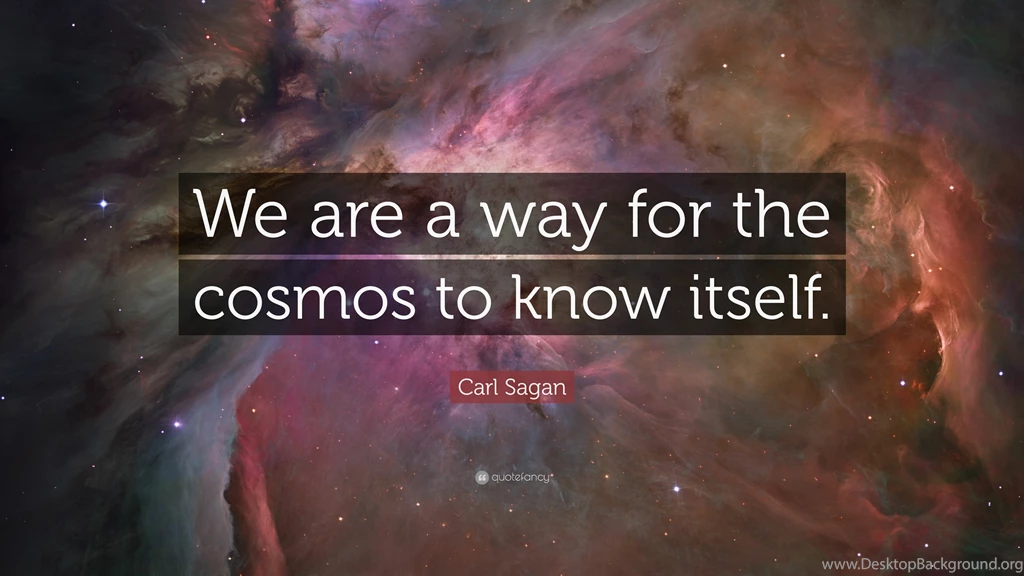 Carl Sagan Quote: “We Are A Way For The Cosmos To Know Itself.” (8 ...