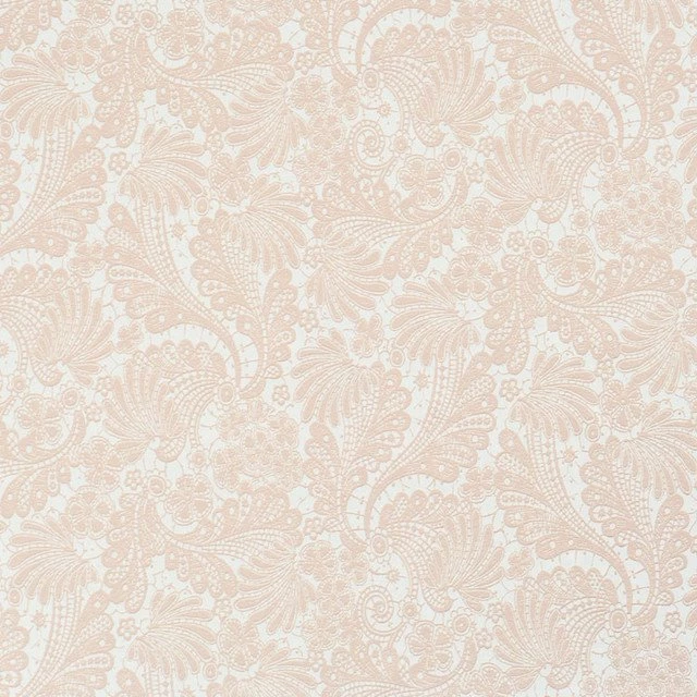 Interlace Pink Floral Wallpapers   Traditional   Wallpapers   By ...