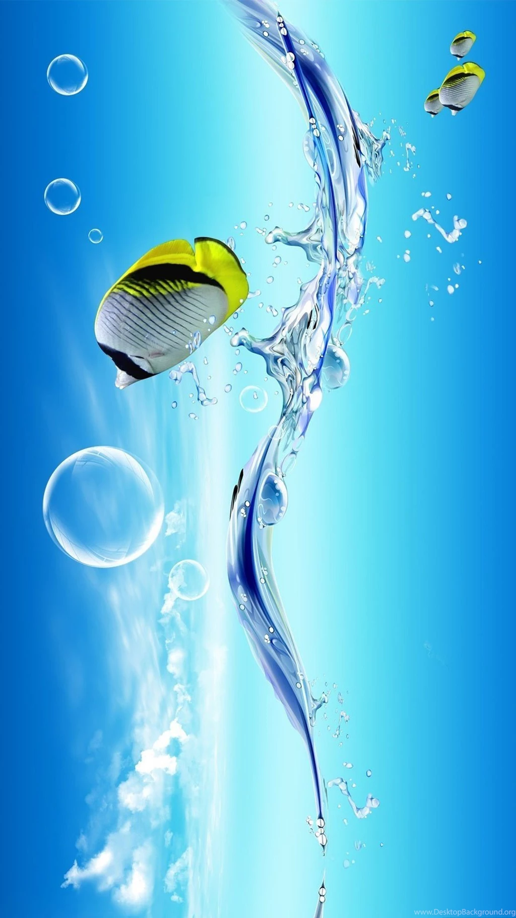 3D Clownfish iPhone 6 Wallpapers Download
