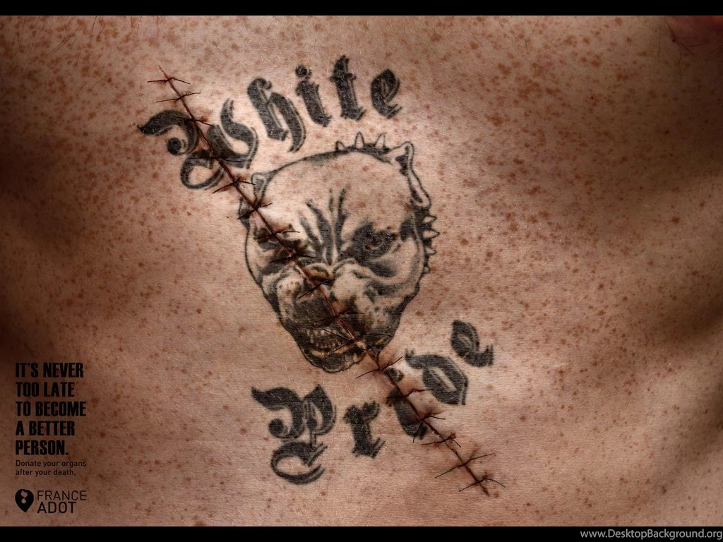All len All » White Pride Tattoo