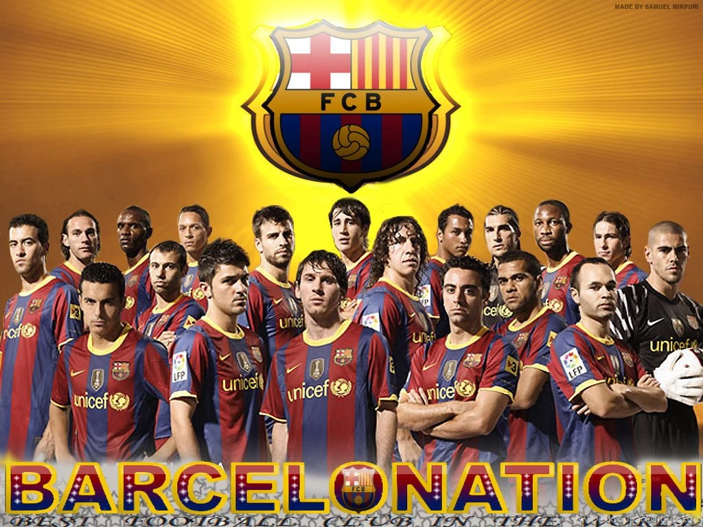 Squad Barcelona Fc Wallpapers