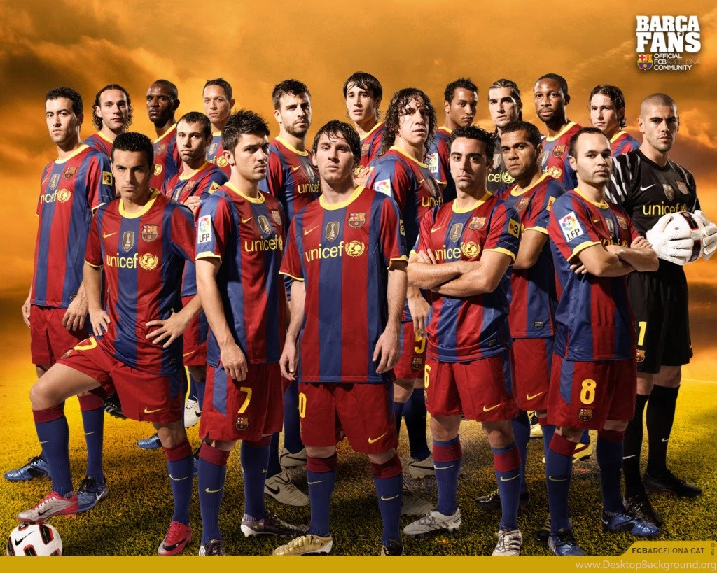 Barcelona Fc Team Wallpapers