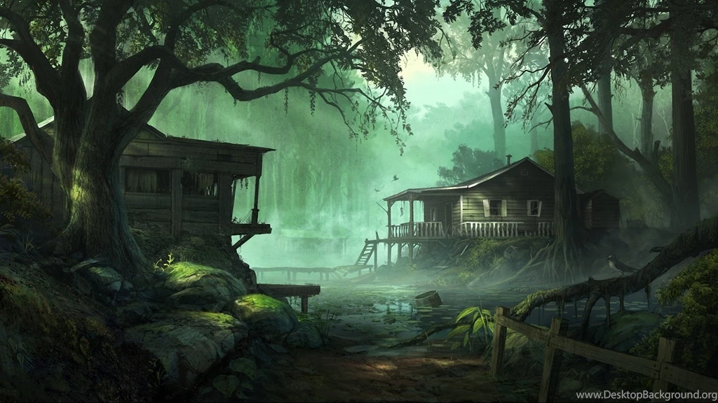 Forest, House, High, Definition, Wallpaper, For, Desktop ...