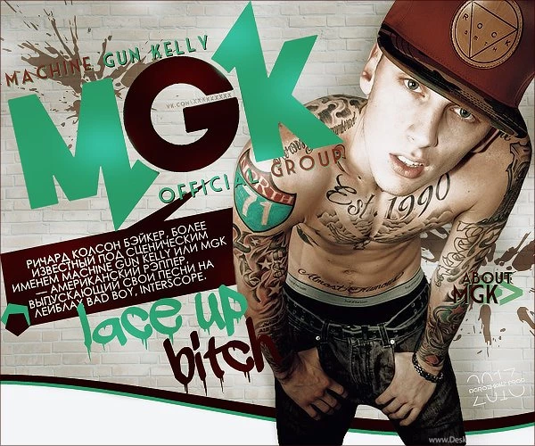 MGK Machine Gun Kelly By Tinie95 On DeviantArt