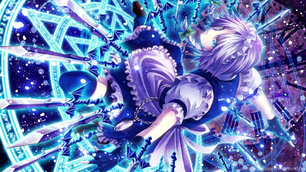 IZAYOI SAKUYA WALLPAPER (