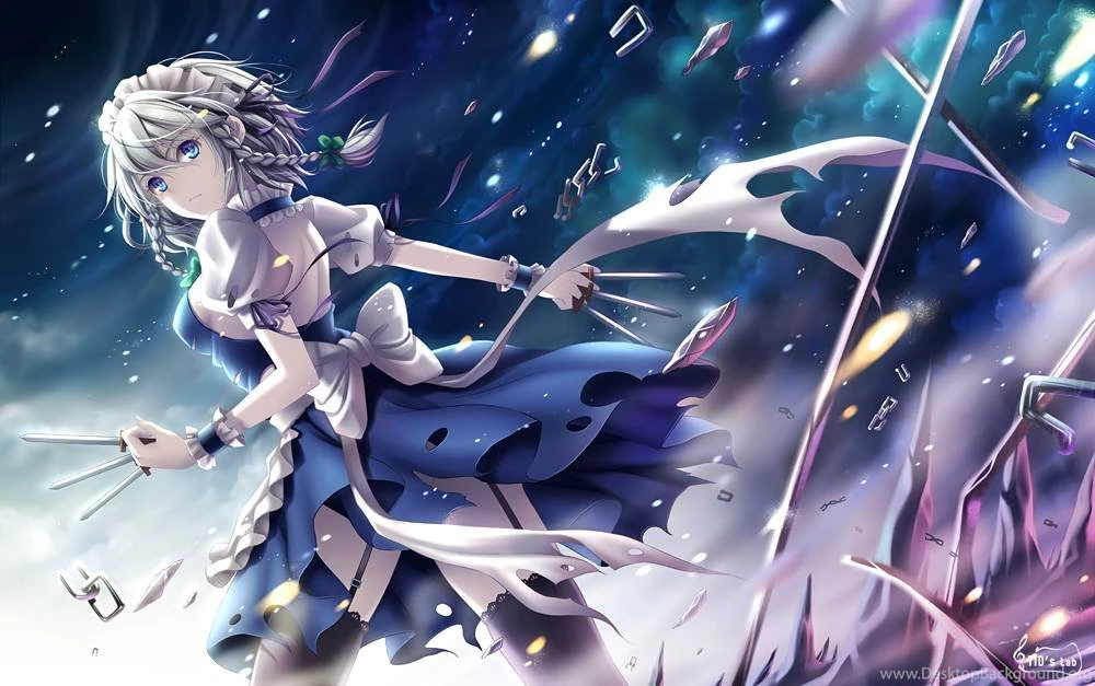 Sakuya Touhou Wallpapers