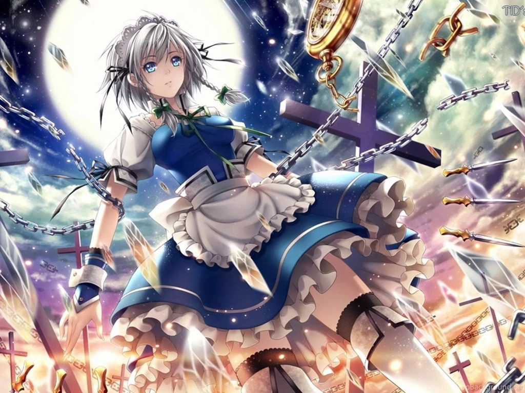 Sakuya Touhou Wallpapers