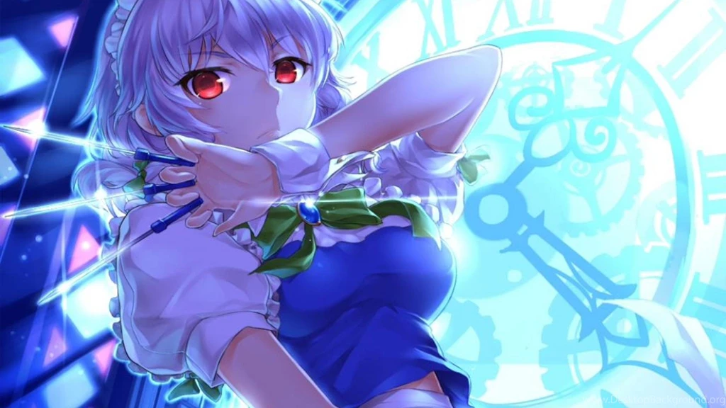IZAYOI SAKUYA WALLPAPER (