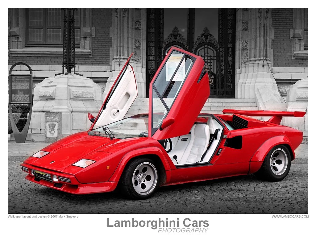 Latest Cars Zone: Lamborghini Countach Wallpapers 2010