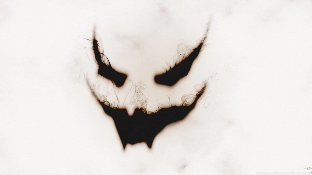 Wallpaper: Face, Scary, Black And White, Evil, Ghost, Abstract ...