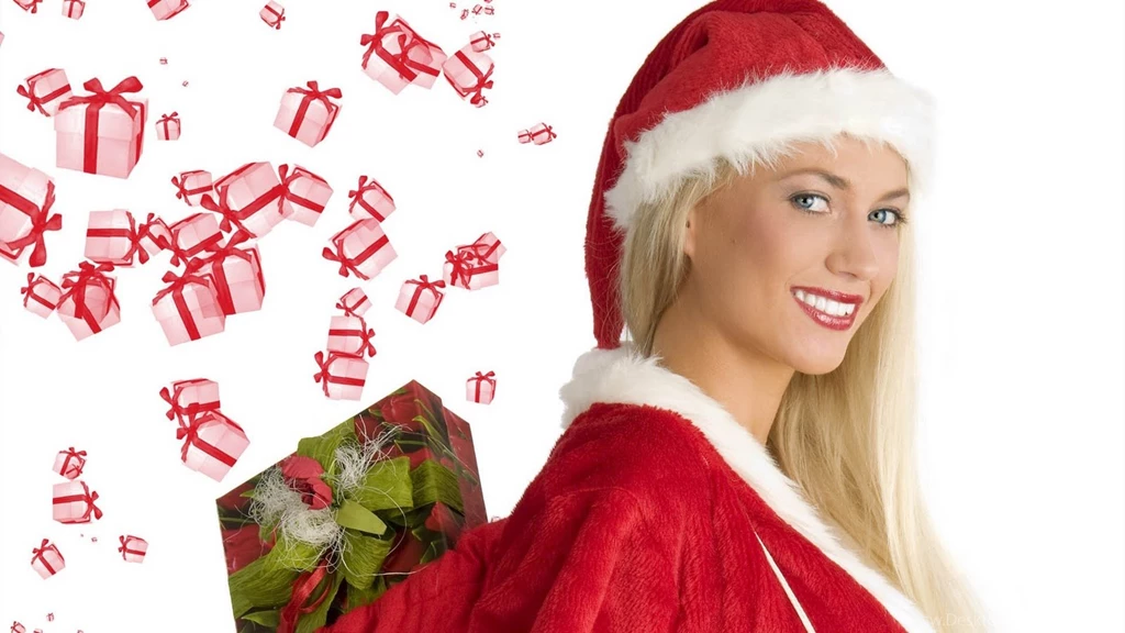 Bonewallpapers Best Desktop HD Wallpapers: Christmas Girls Wallpapers