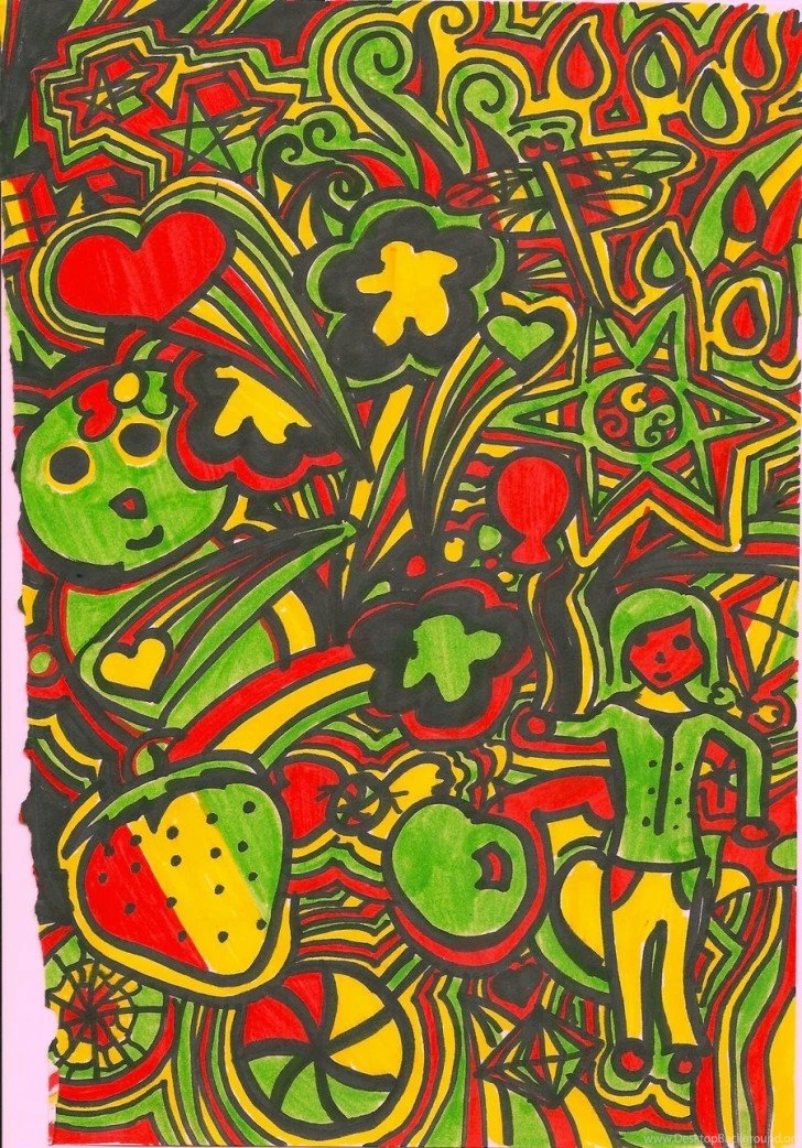 Rasta Doodle HD Wallpapers