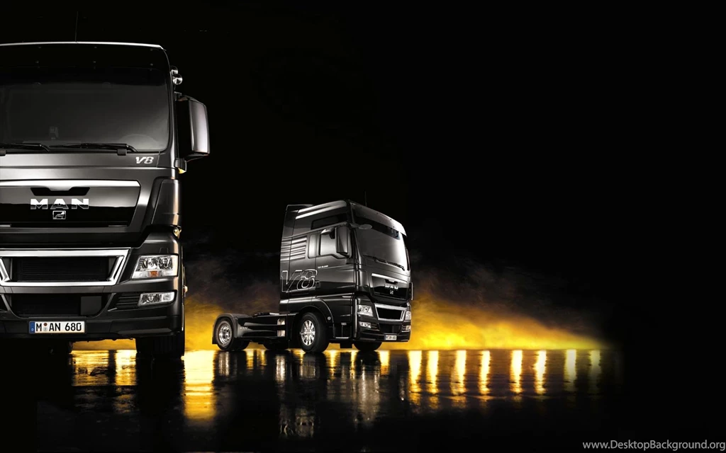 MAN TGX V8 680 Commercial Truck < Transport < Vehicles < Desktop ...
