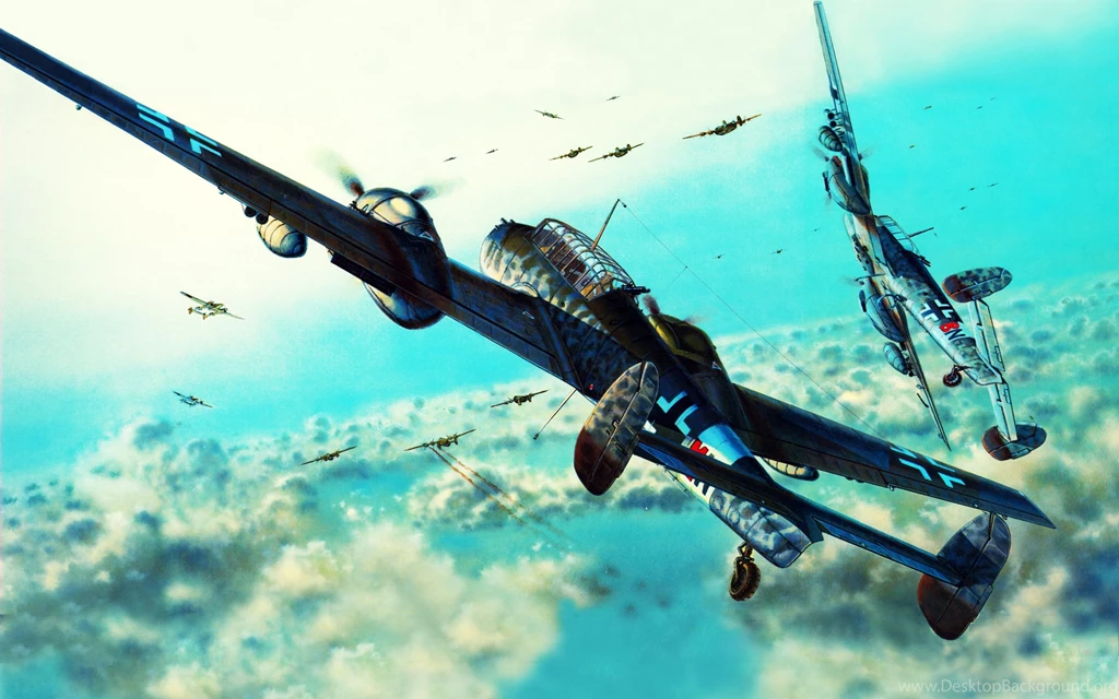WWII Aircraft In Mission HD Wallpapers Widescreen 2560x1600