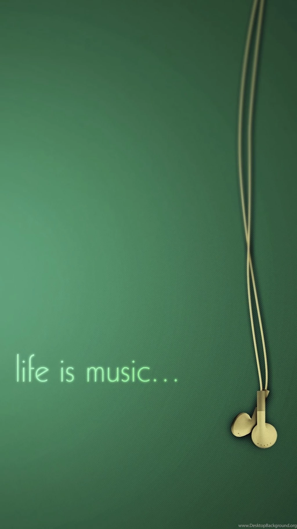 Life Is Music Simple Art iPhone 6 Wallpapers Download