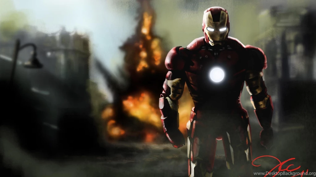 Iron Man, Light   Wallpapers – Yoyowall.com