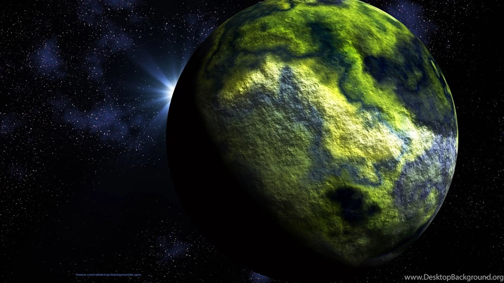 Desktop, Background, Planet, Scifi, Planets, Green (
