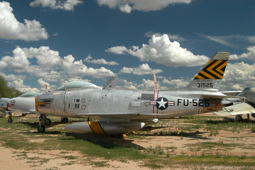 REST FOR AN OLD WARBIRD NORTH AMERICAN F 86 SABRE WALLPAPER ...