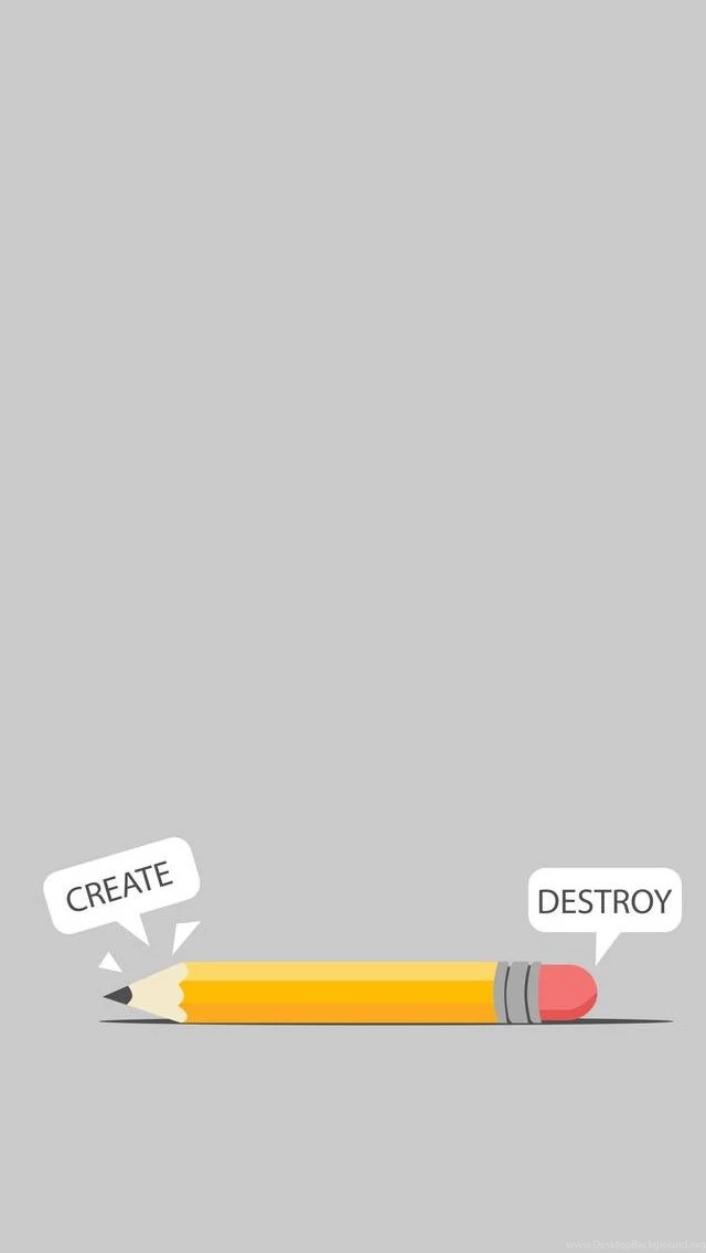 Create And Destroy iPhone 5 Wallpapers