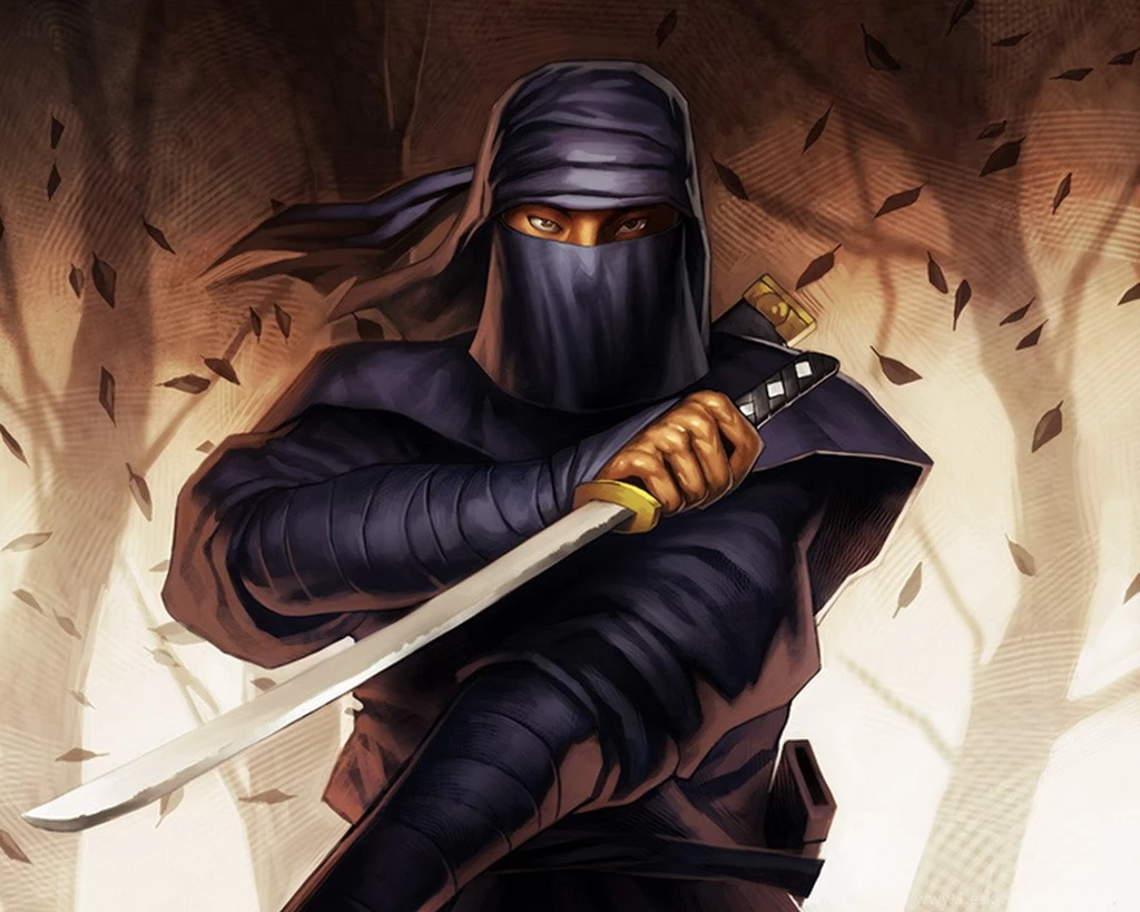 Wallpapers Warriors Sabre Ninja Fantasy Image