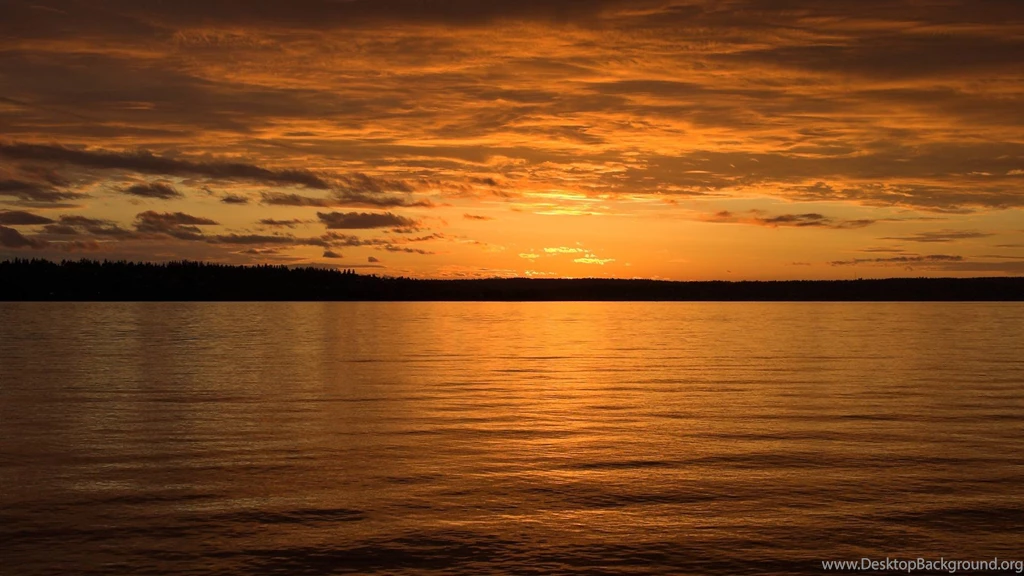 Sunset Clouds Landscapes Wallpapers (