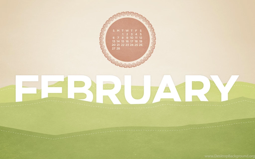 Desktop, Wallpaper, Calendar, Web, Design, February, Resources ...