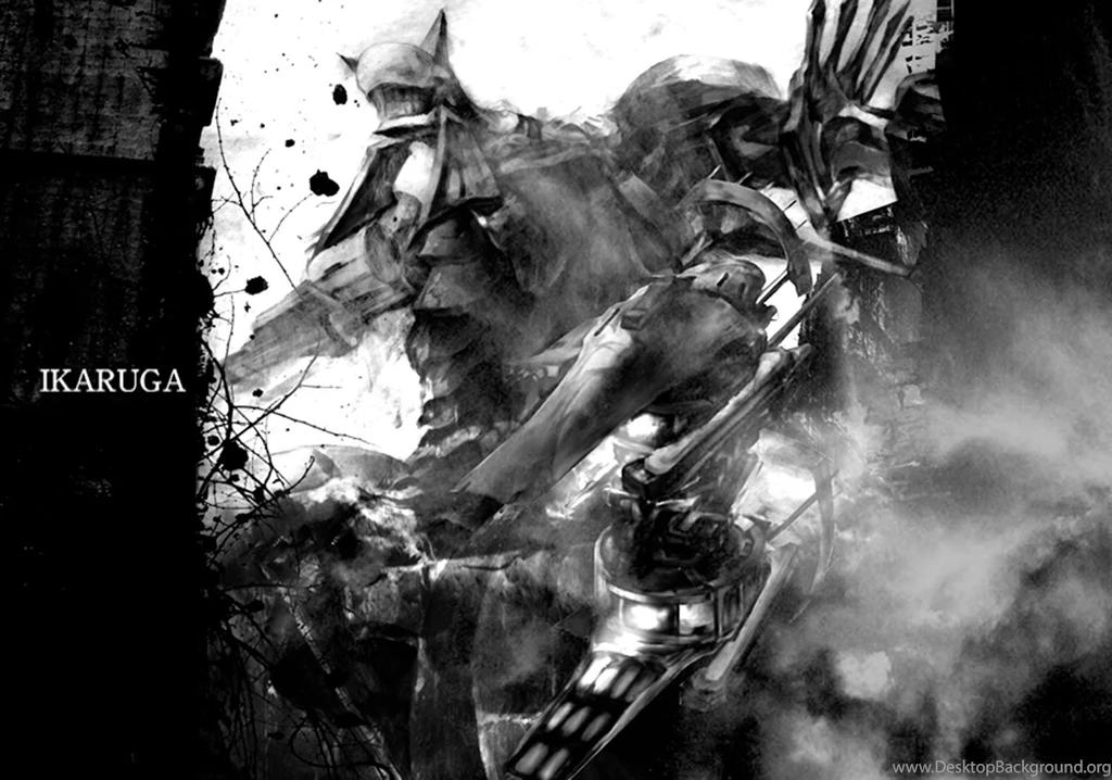 Boss Fight Action Games Wallpapers Image Featuring Ikaruga