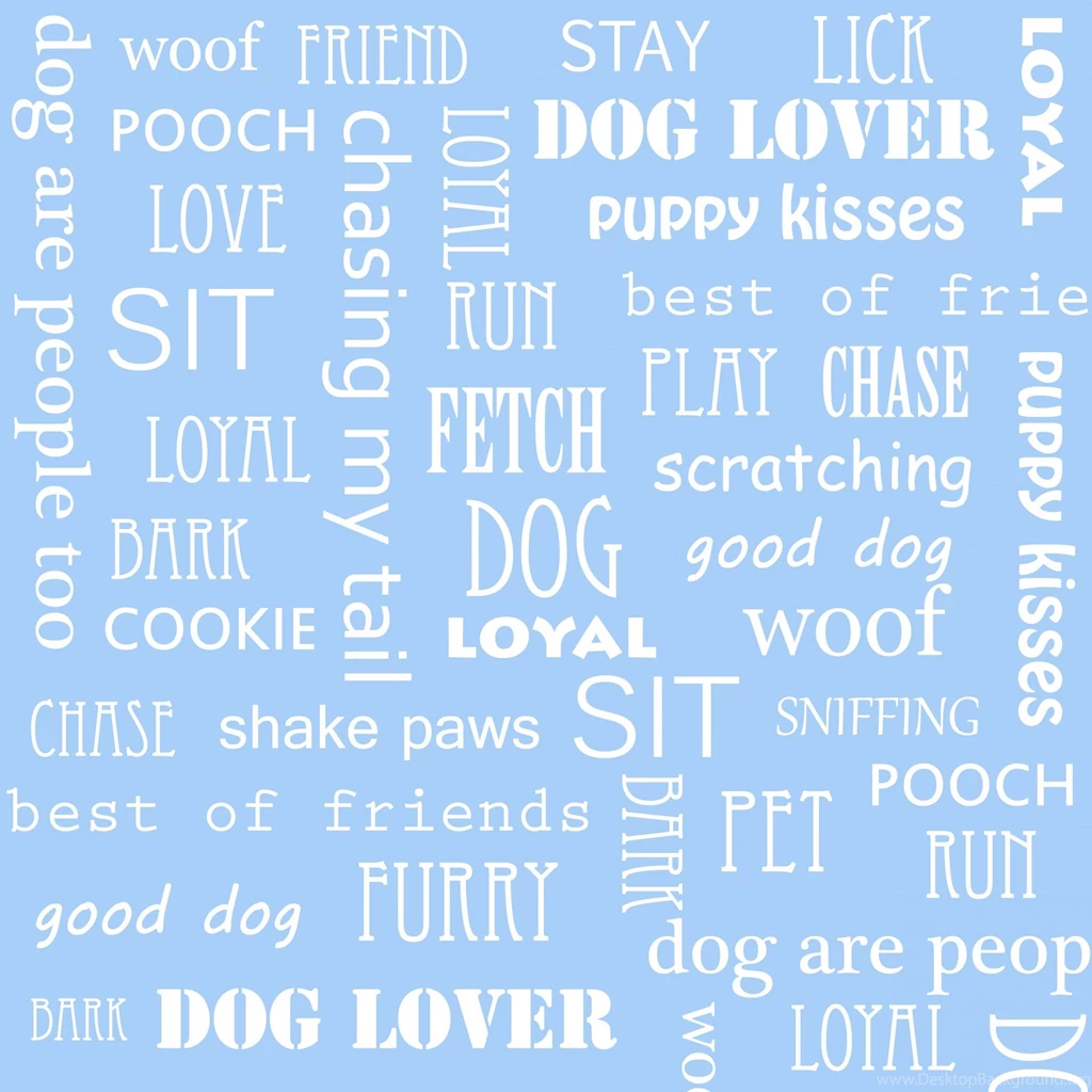 Dog Words Wallpaper Backgrounds Free Stock Photo   Public Domain ...