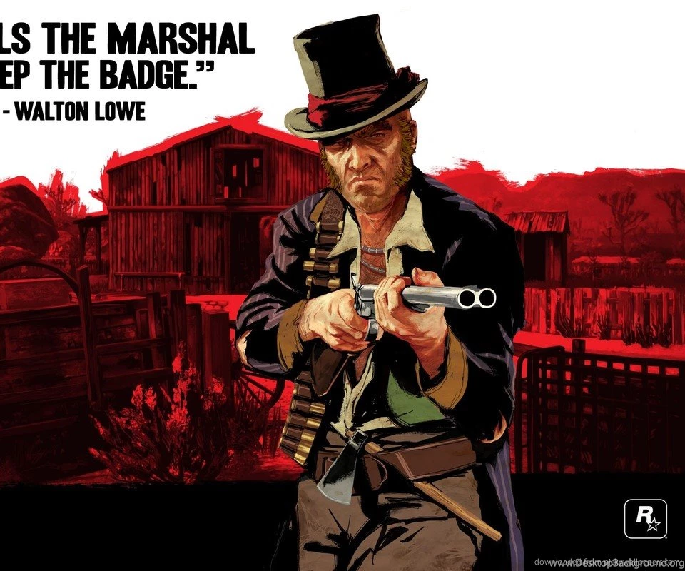 Download RDR Walton Lowe Wallpapers For LG Optimus