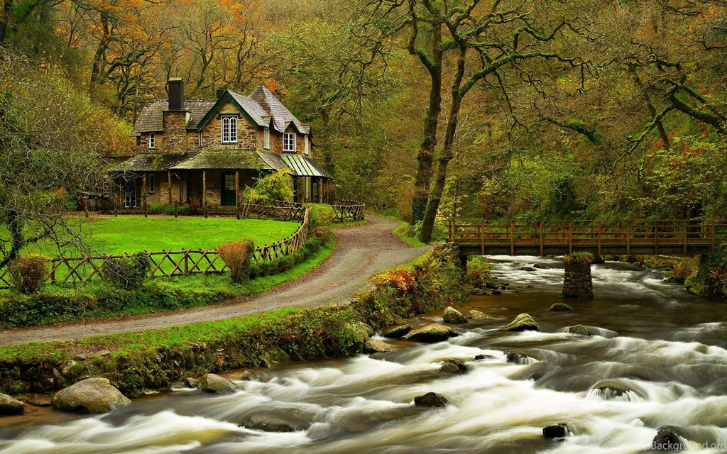 Wallpapers HD House In The Woods HD Wallpapers Expert