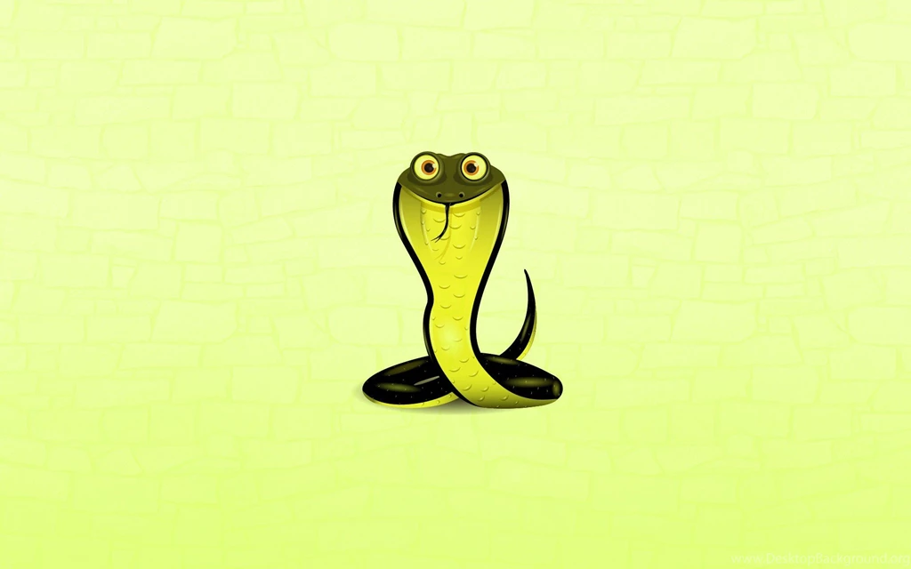 Green cobra snake creative wallpaper 1920x1200 Magic4Walls.com