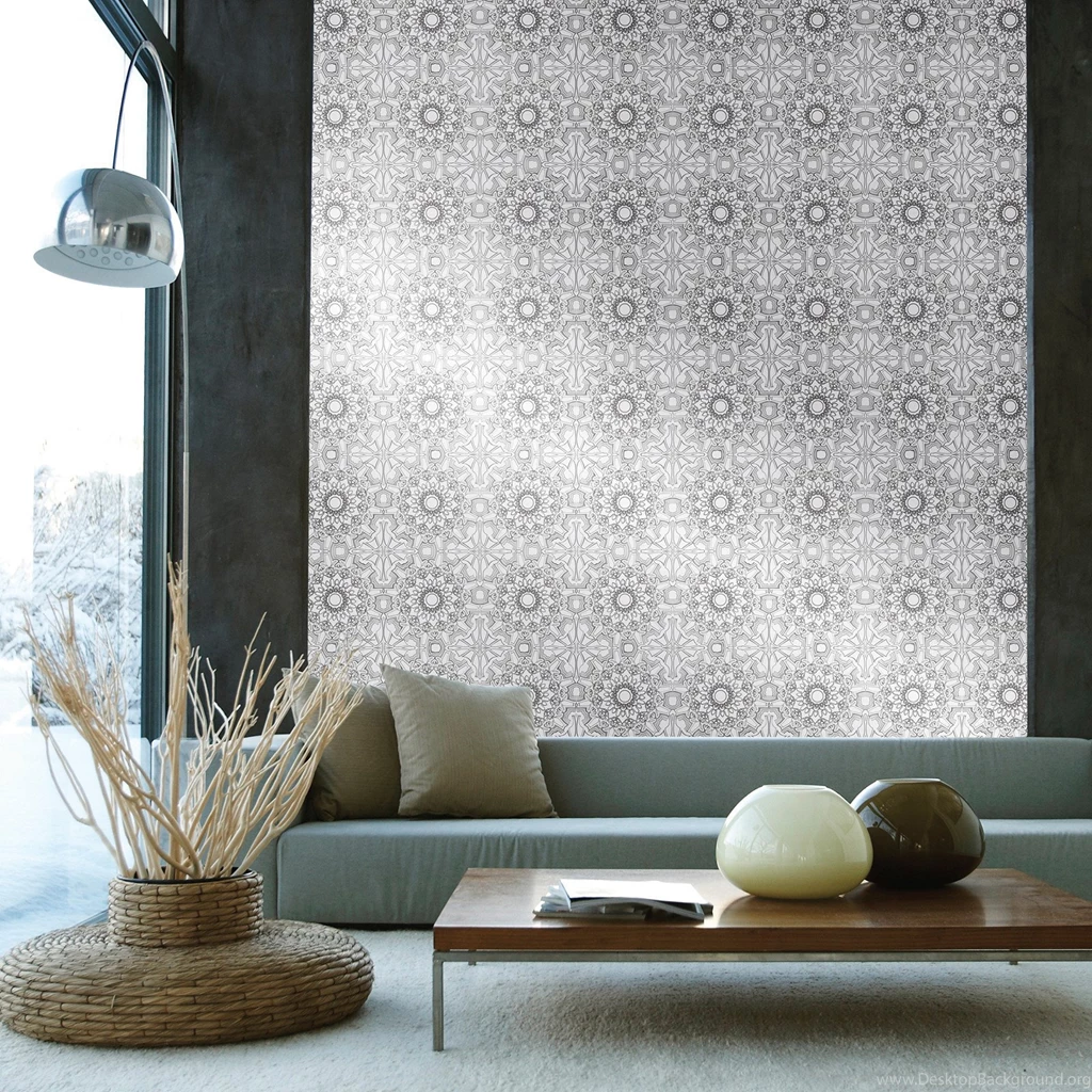 Medallion Self Adhesive Wallpapers In Platinum Design By Tempaper ...